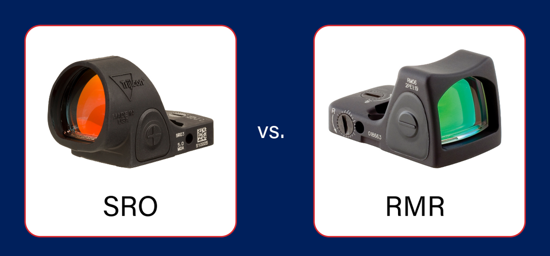 Optic Comparison: Trijicon SRO vs RMR