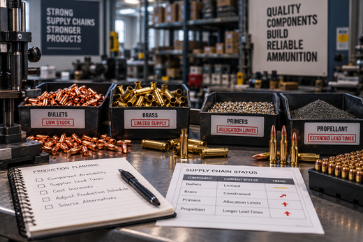 Why Ammo Is Quietly Getting Harder to Make