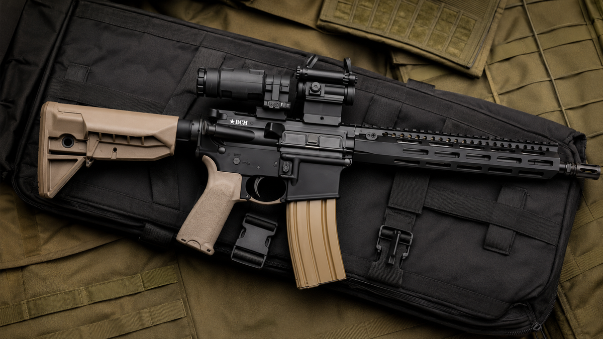 BCM CQB-11 Rifle Gear Flat Lay