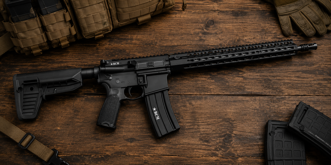 BCM RECCE 16 with Tactical Gear 