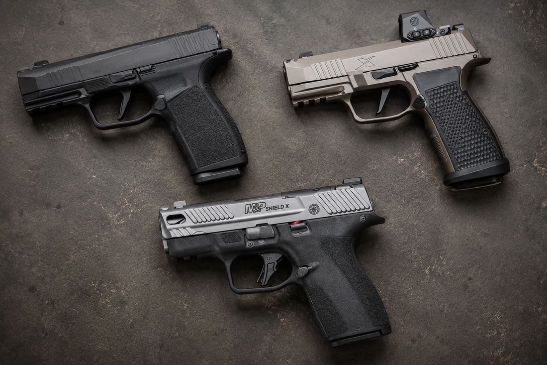 Most popular Factory Comped Handguns Example