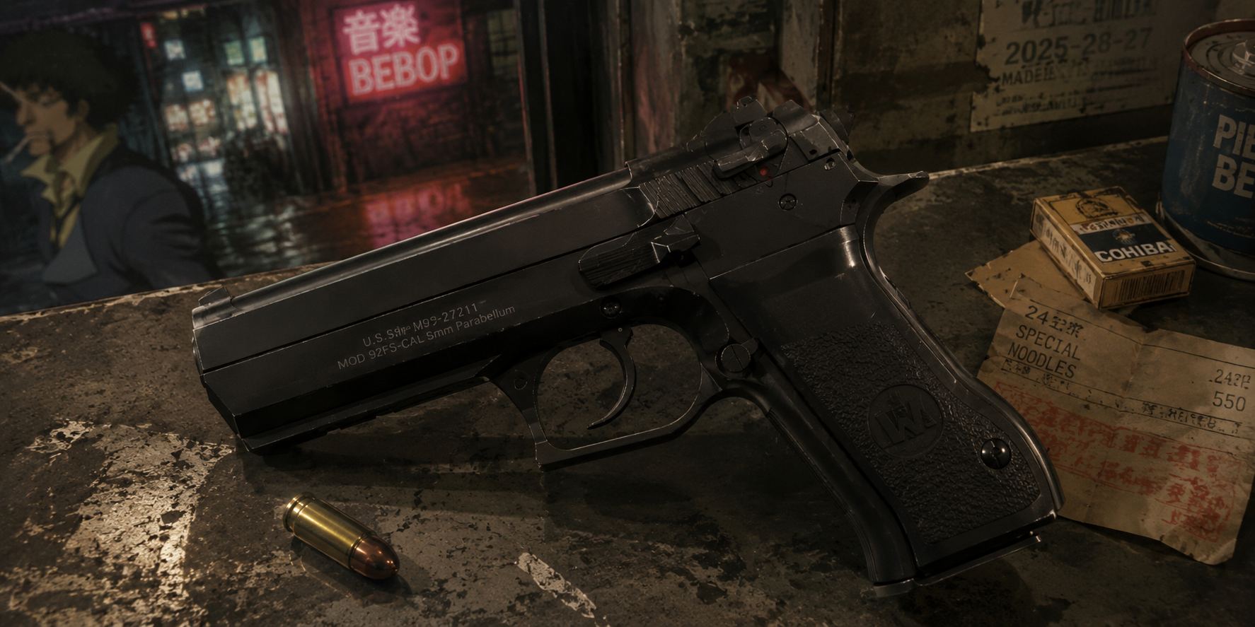 Guns of Pop Culture: Cowboy Bebop, Spike Spiegel, and the Jericho 941 R