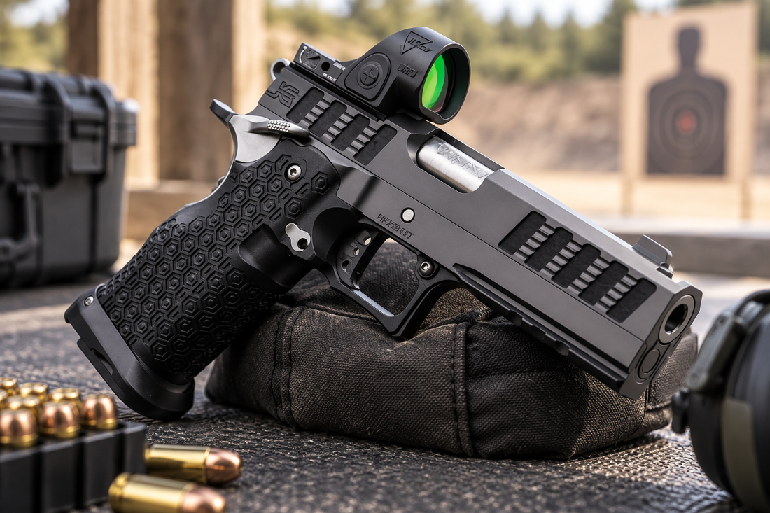 Jacob Grey Hex Pro at Range Setting