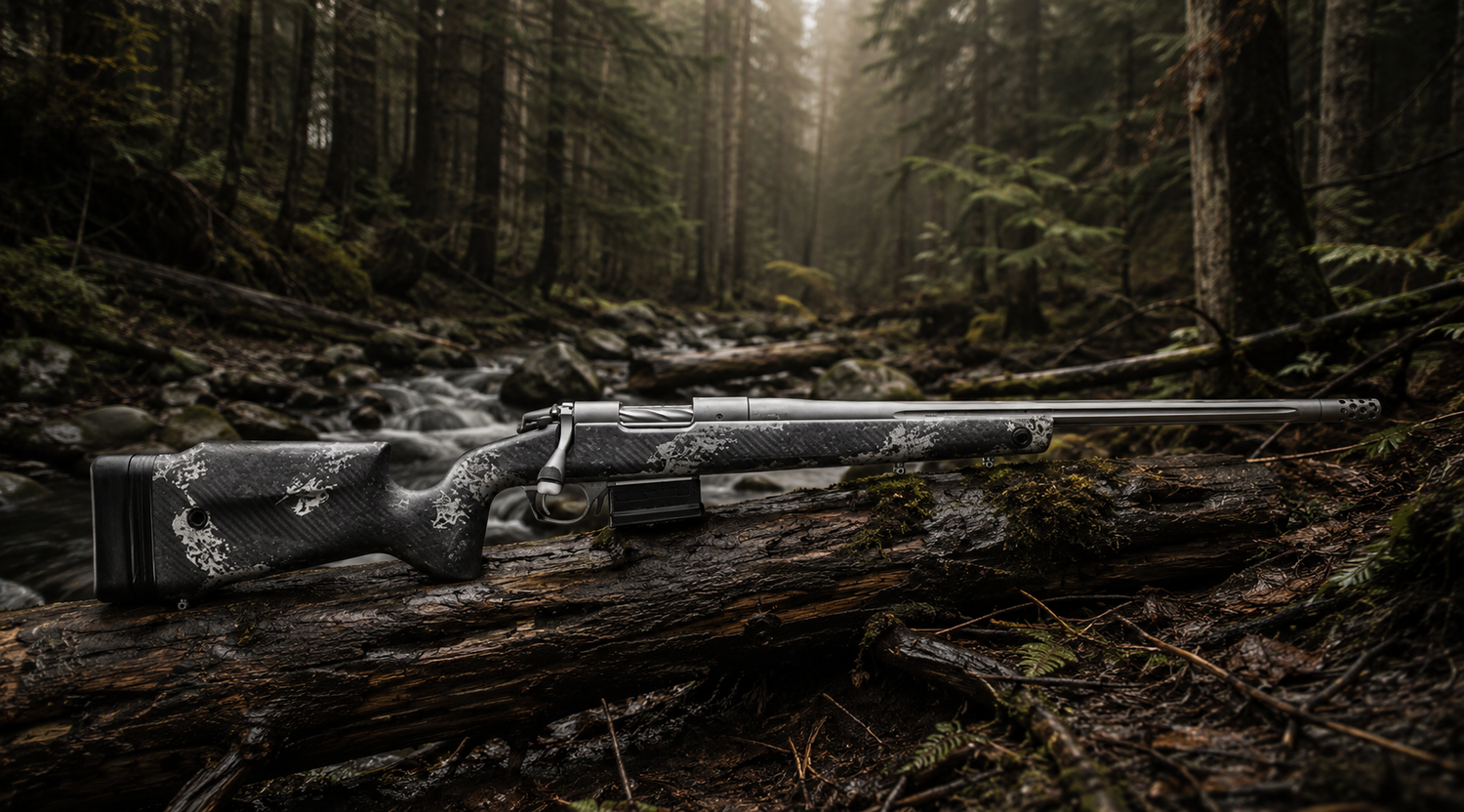 Bergara B-14 Squared Crest Carbon Lightweight Rifles Hero