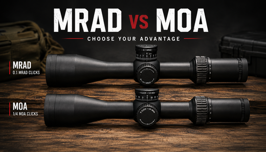 MRAD vs MOA Explained: Which System Is Right for Your Rifle Setup