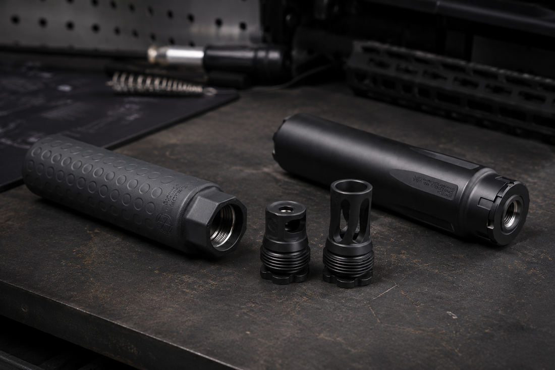 QD and Direct Mount suppressors Hero