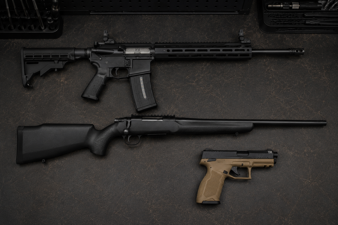 Examples of Rimfire Training options