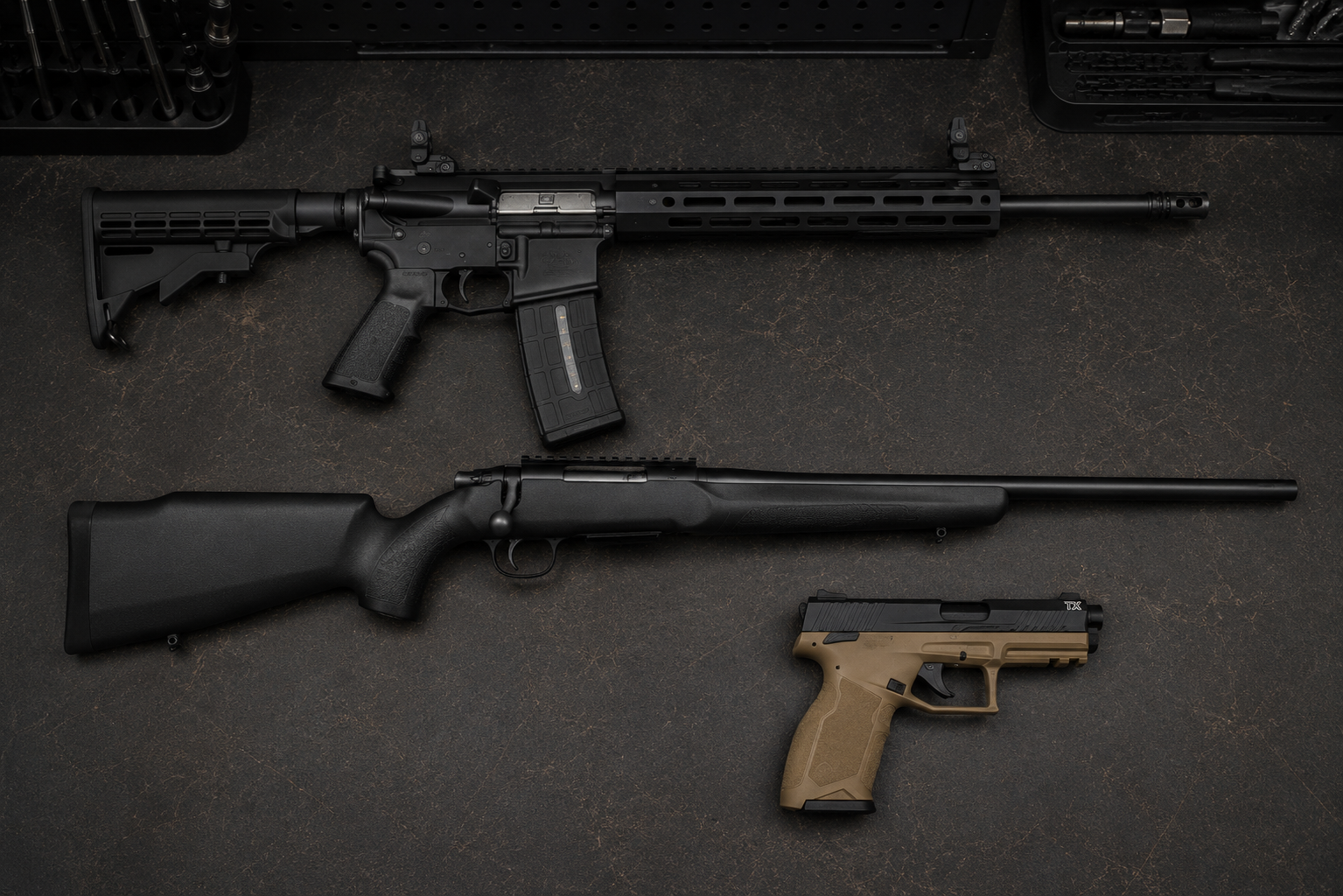 Examples of Rimfire Training options