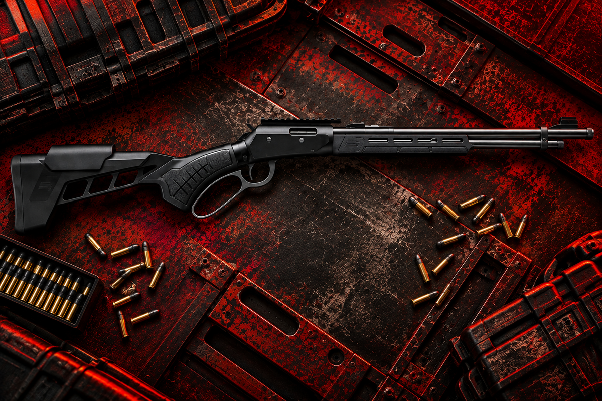 Example Savage Revel Lever Action 22lr