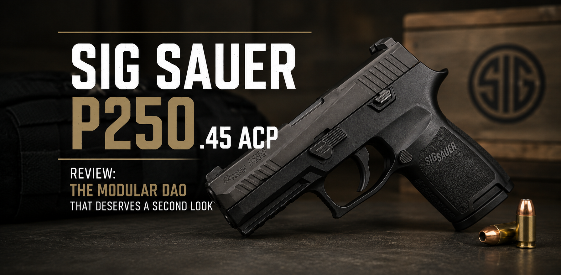 Sig Sauer P250 .45 ACP Review: The Modular DAO That Deserves a Second Look