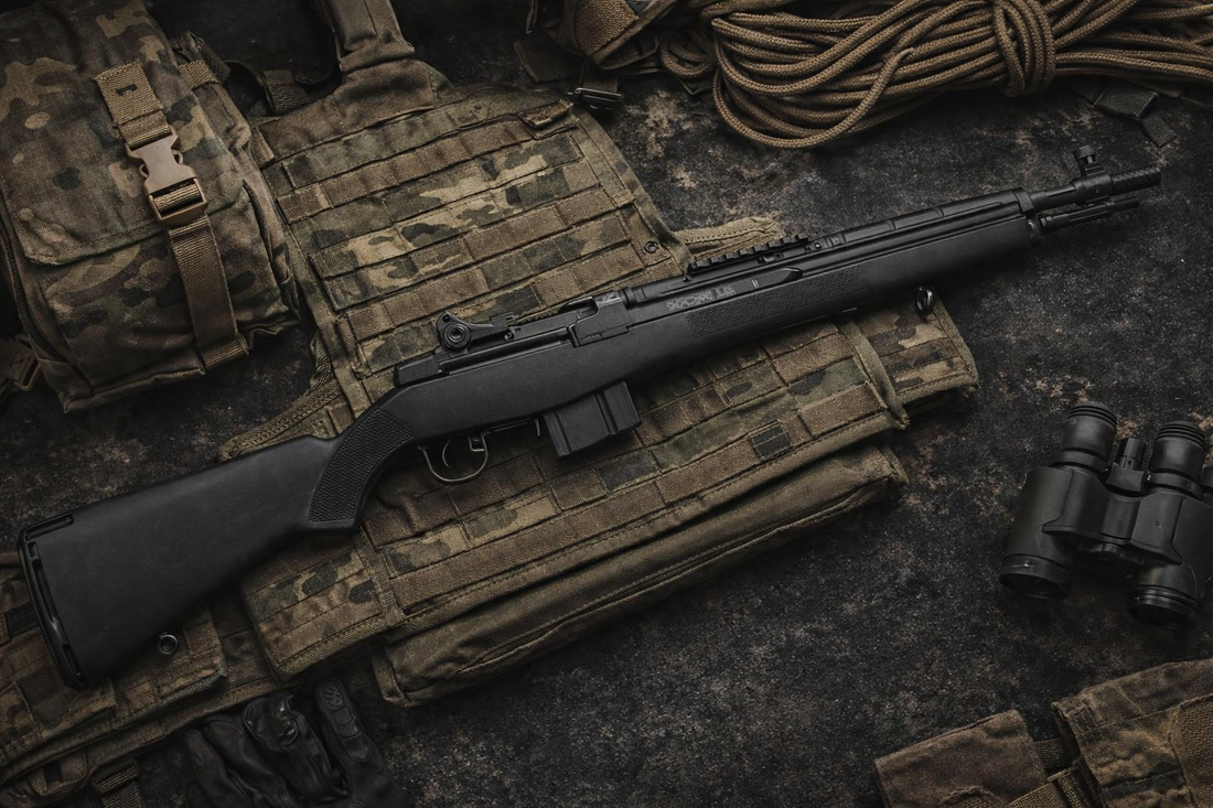 SA SOCOM 16 M1A and gear