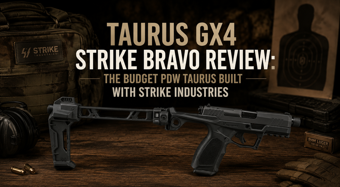Taurus GX4 Strike Bravo Review: The Budget PDW Taurus Built With Strike Industries