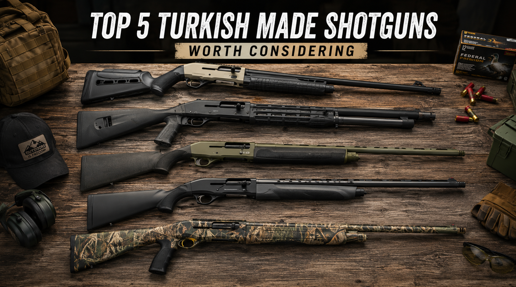 Top 5 Turkish-Made Shotguns Worth Considering
