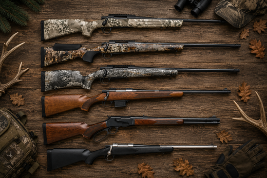 Examples of popular deer rifle platforms