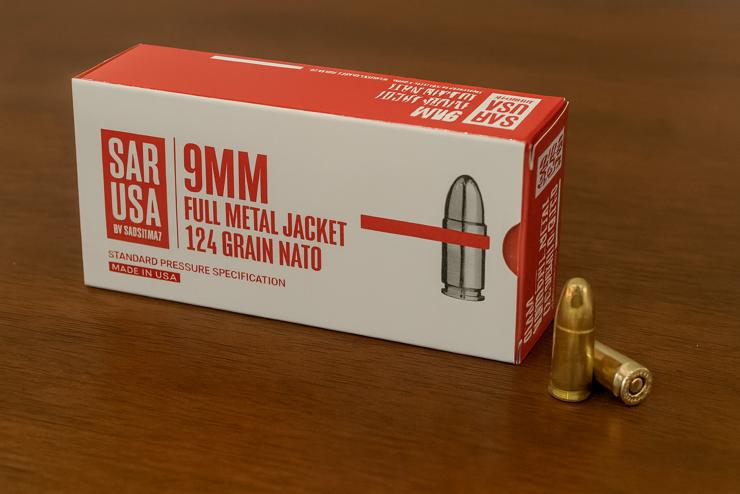SAR USA 9mm FMJ Ammo Review