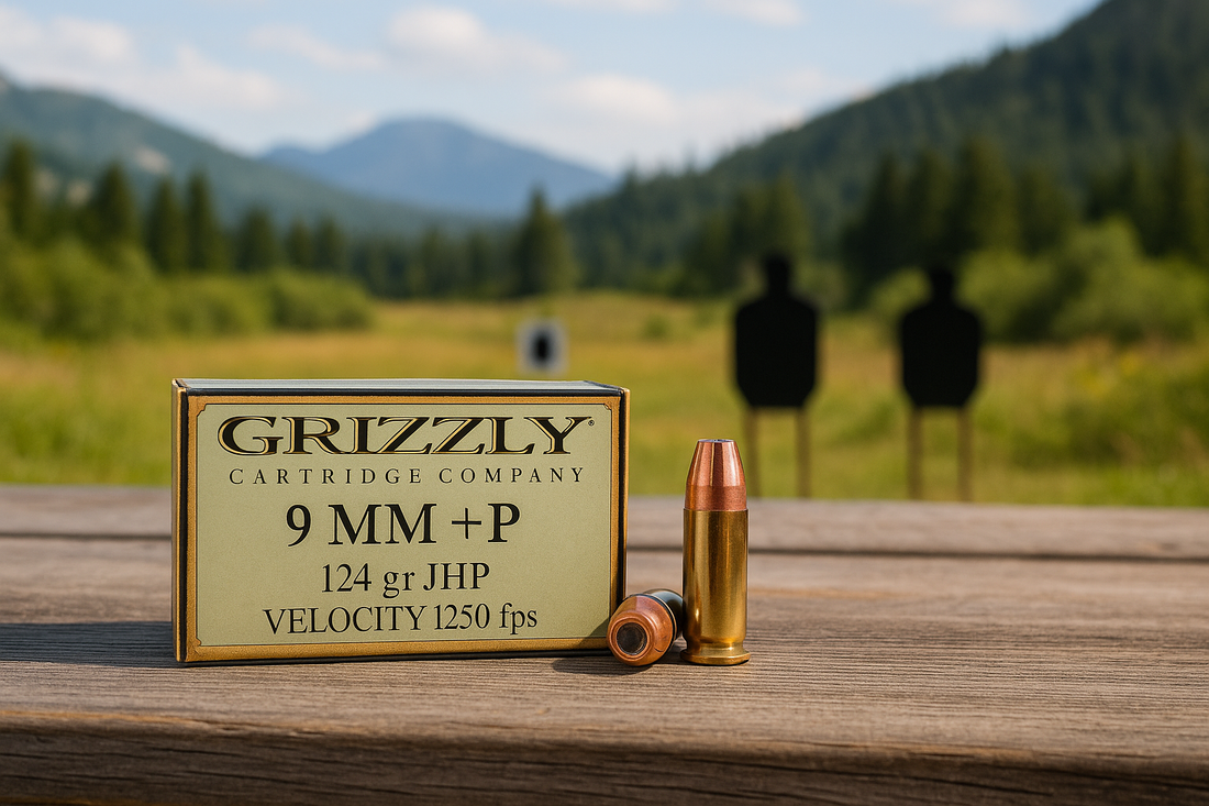 Hard-Hitting U.S.-Made 9MM Ammo: Grizzly 9mm