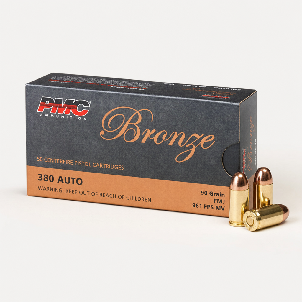 PMC Bronze .380 ACP 90 Grain FMJ - photo 1