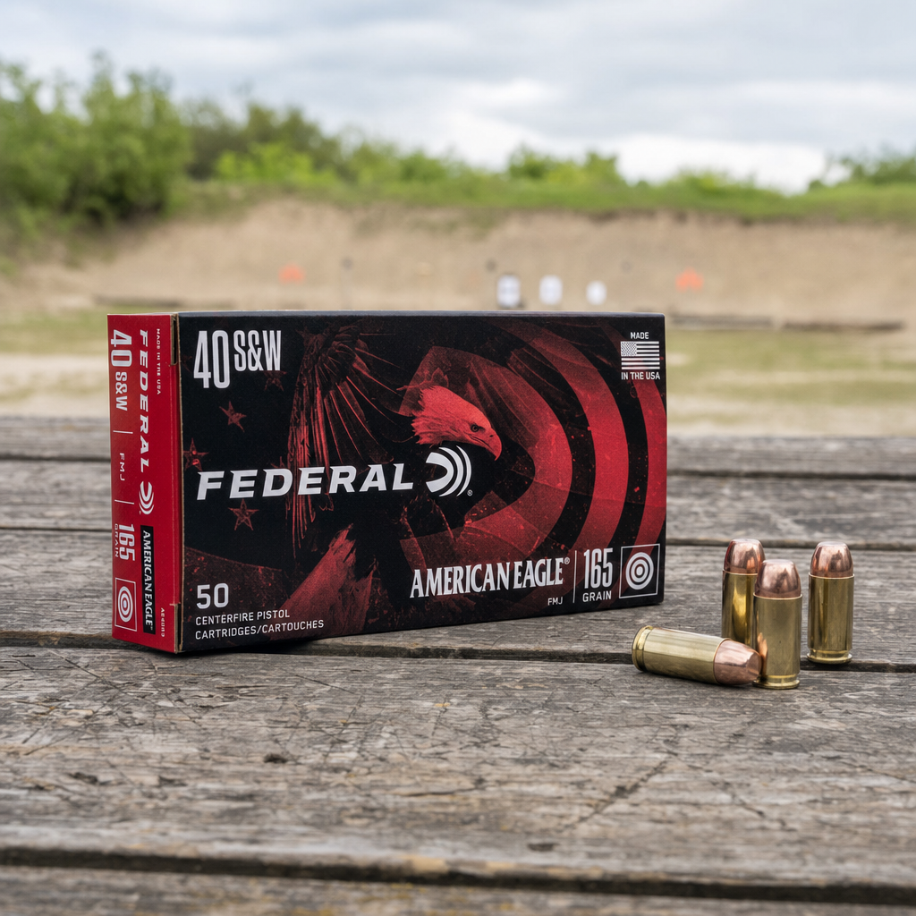 Federal American Eagle .40 S&amp;W 165 Grain FMJ - photo 2