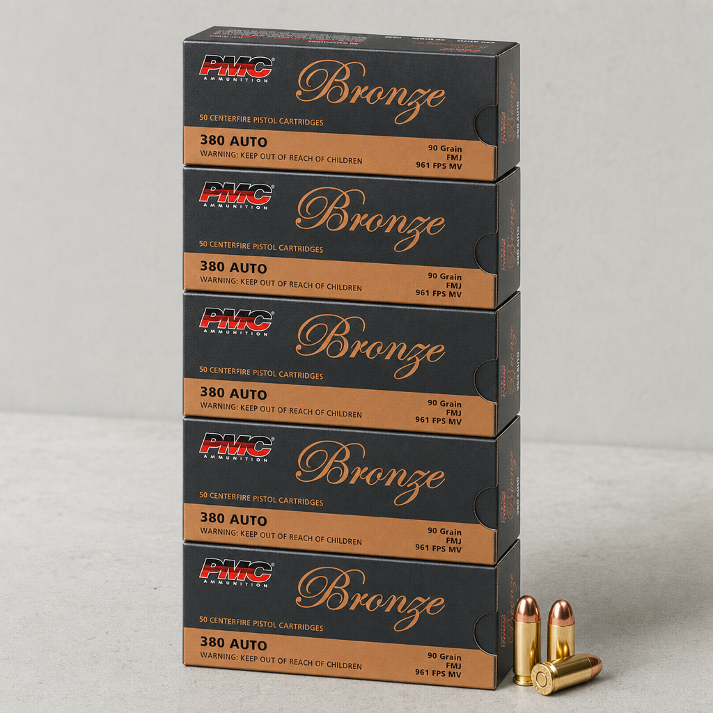 PMC Bronze .380 ACP 90 Grain FMJ - photo 3