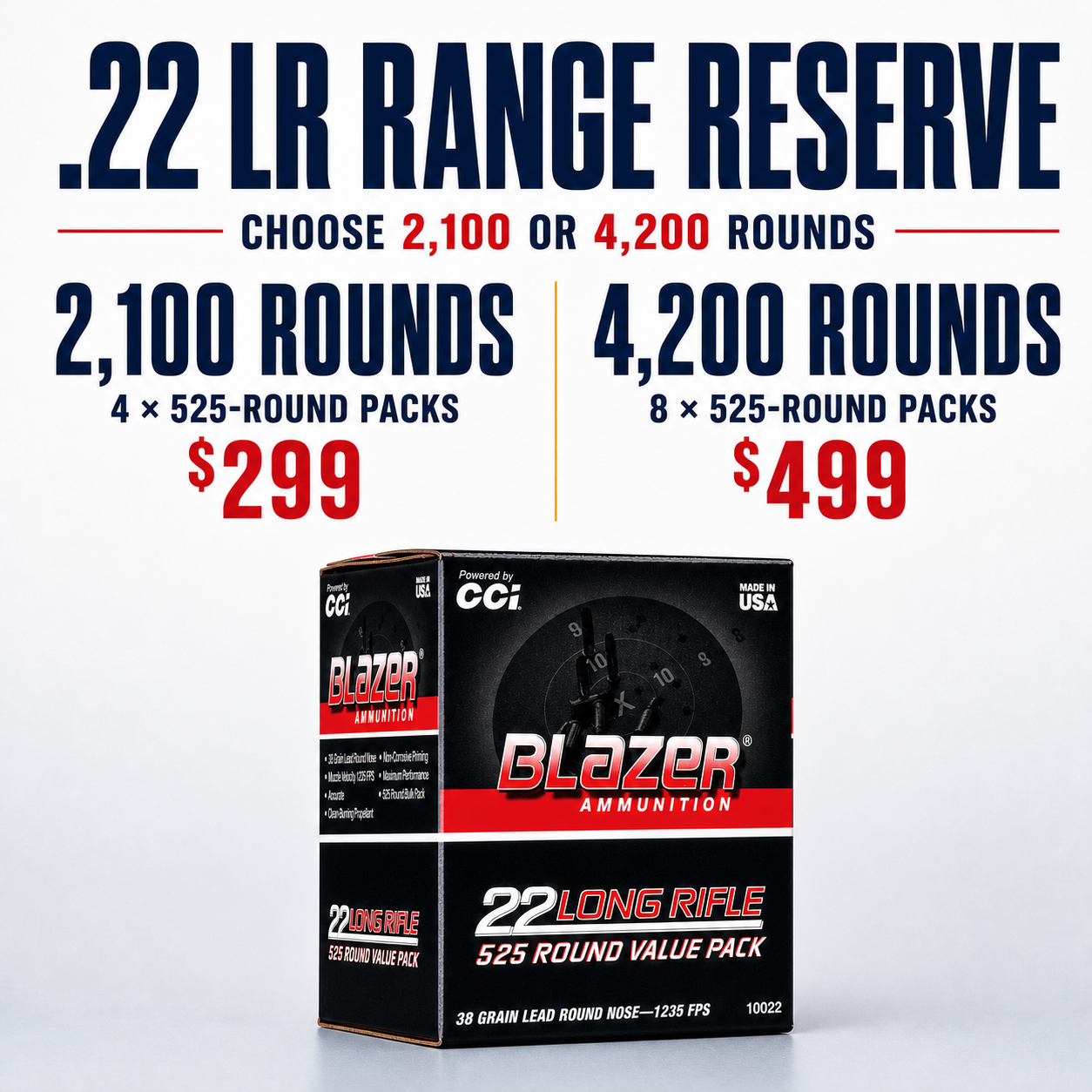 .22 LR Range Stockpile