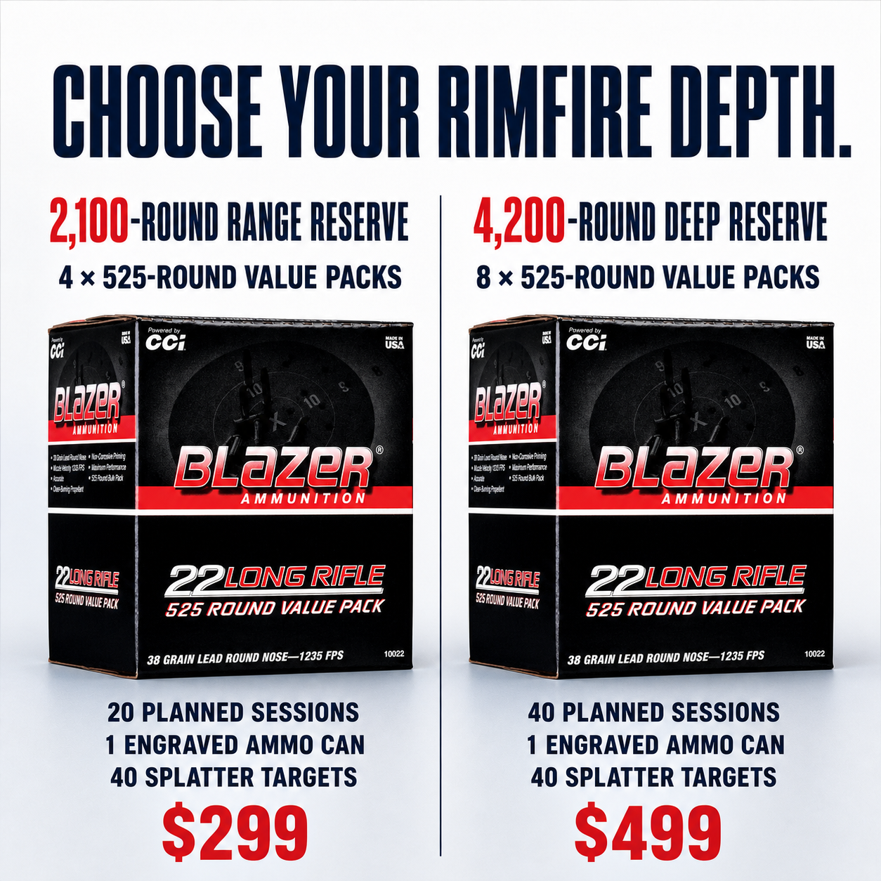 .22 LR Range Stockpile