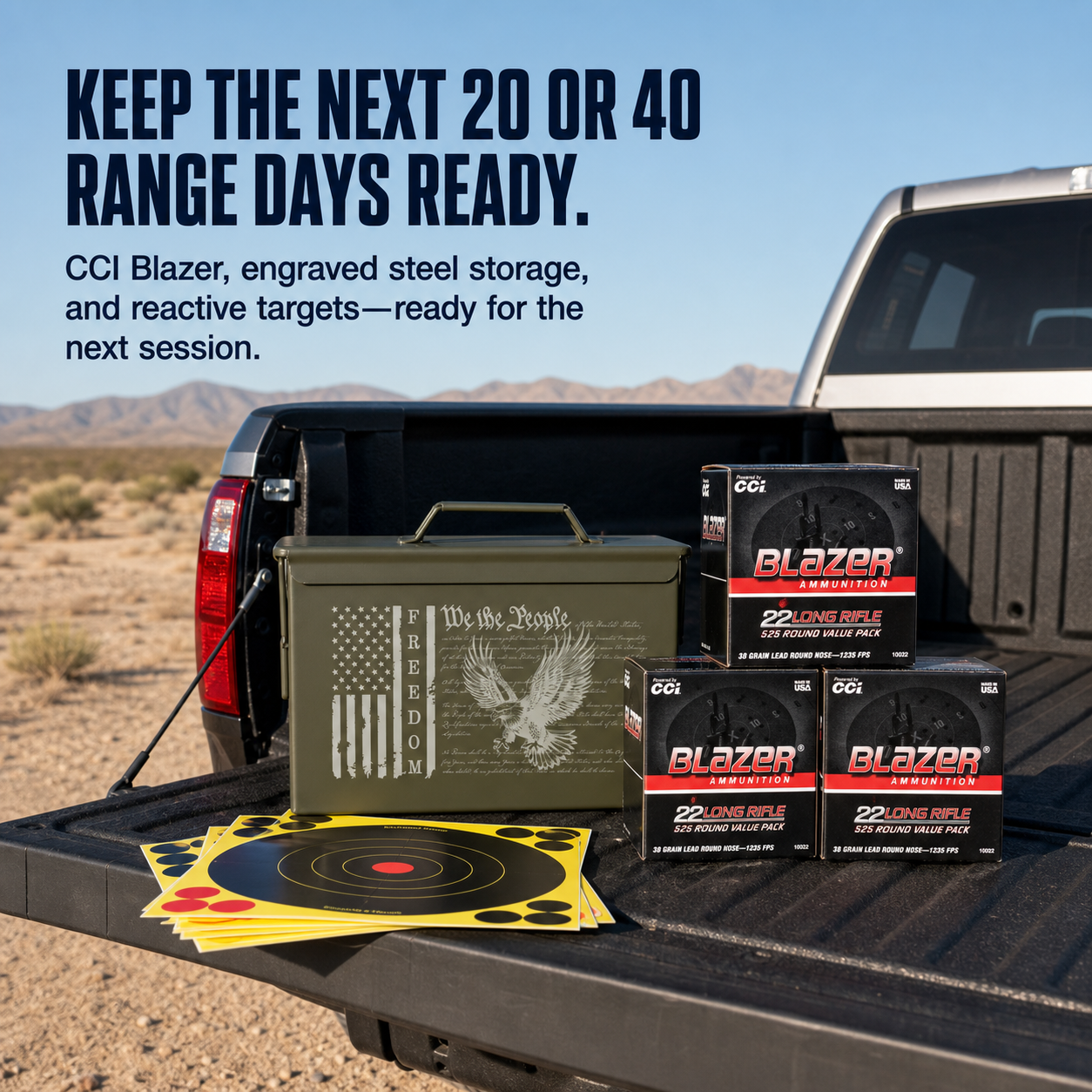 .22 LR Range Stockpile