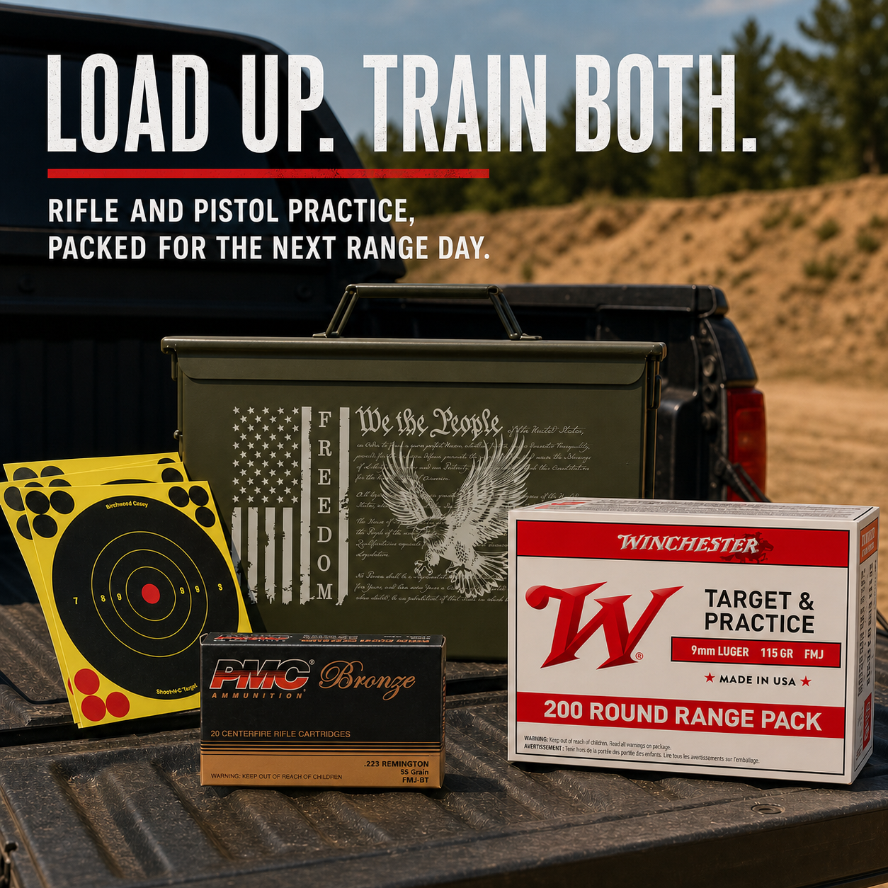 .223 + 9mm Dual-Caliber Stockpile