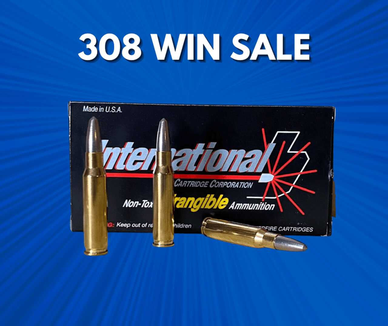 ICC 308 Winchester Green Elite Lead-Free 125 Grain RP