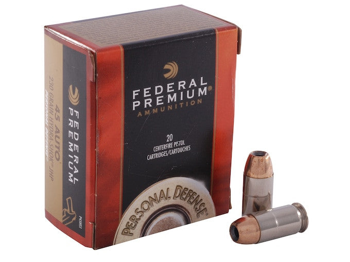 Federal Hydra-Shok 45ACP 230gr Hollow Point