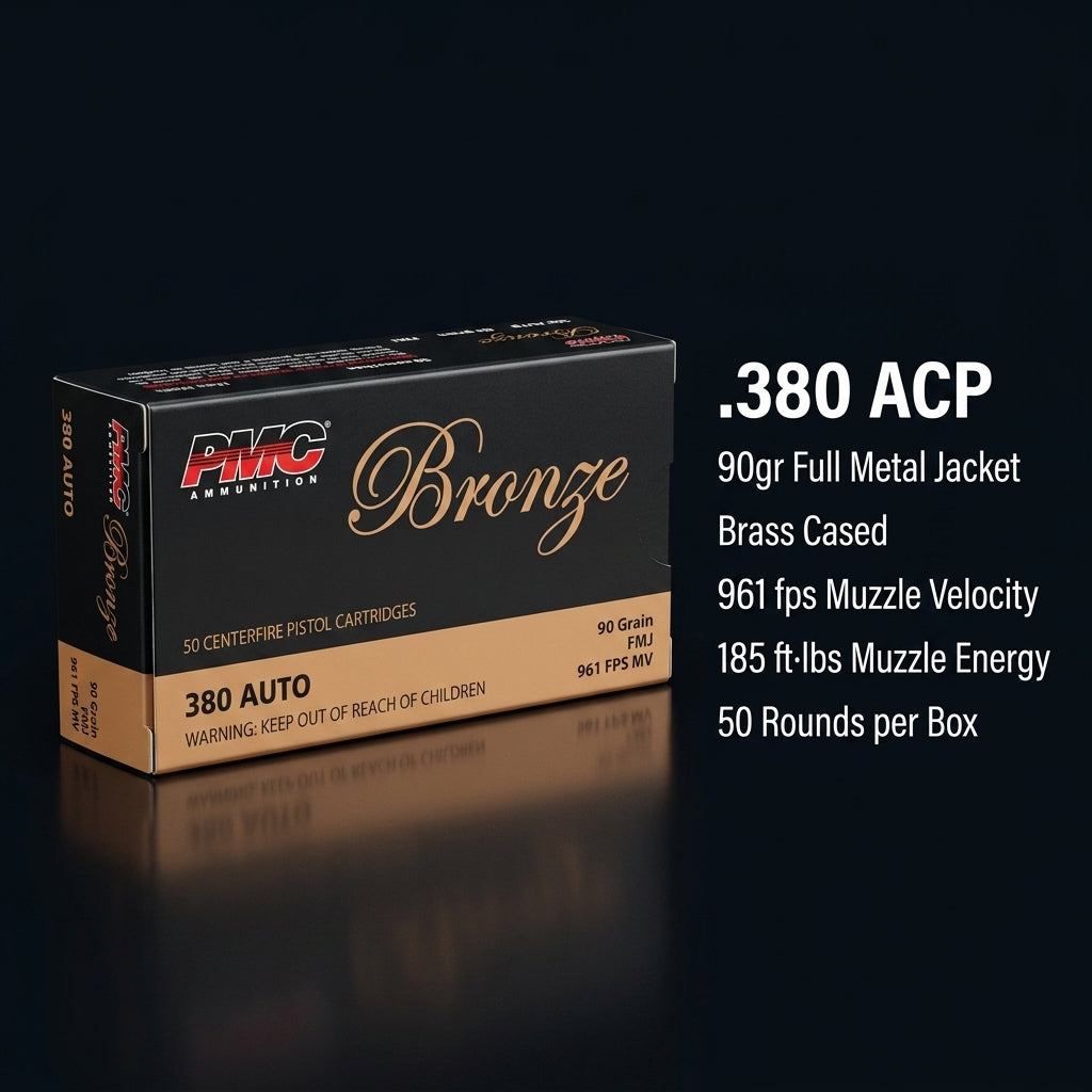 PMC Bronze .380 ACP Range Cans