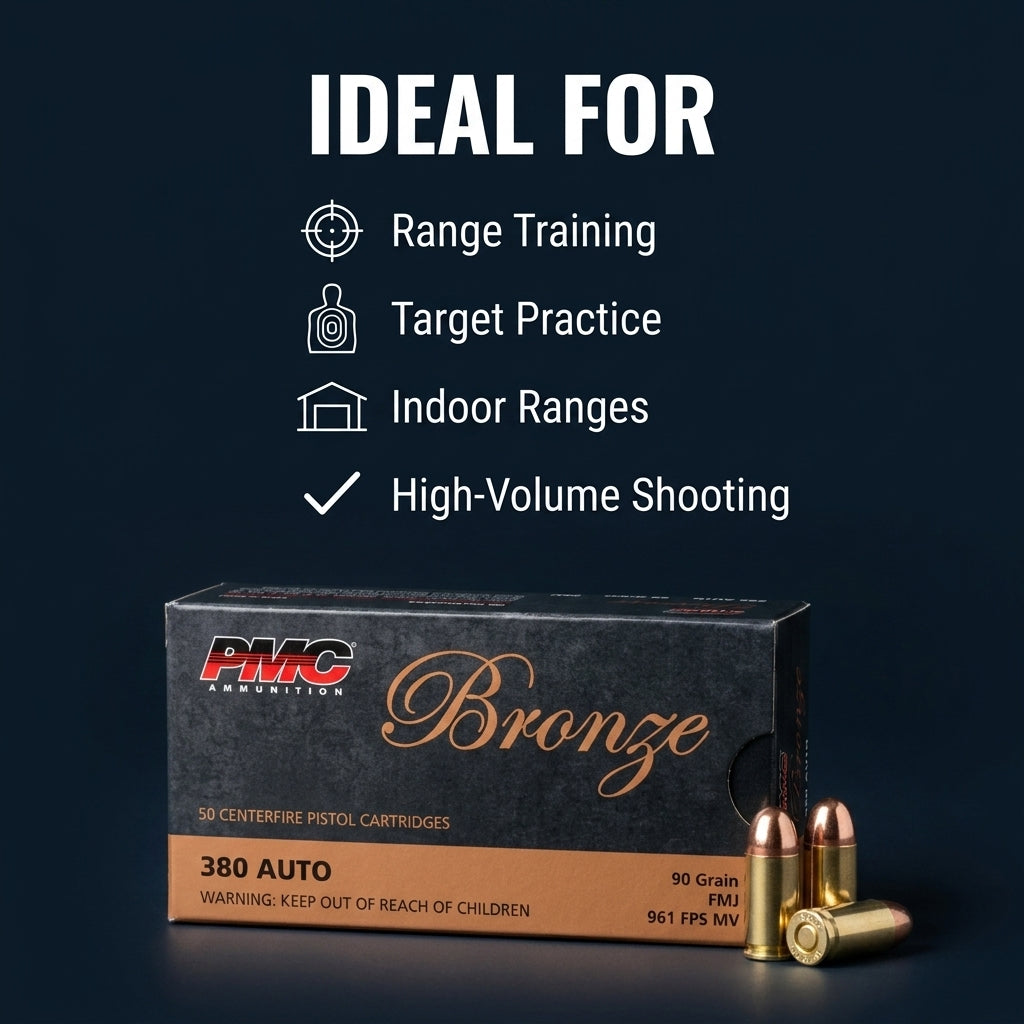 PMC Bronze .380 ACP Range Cans