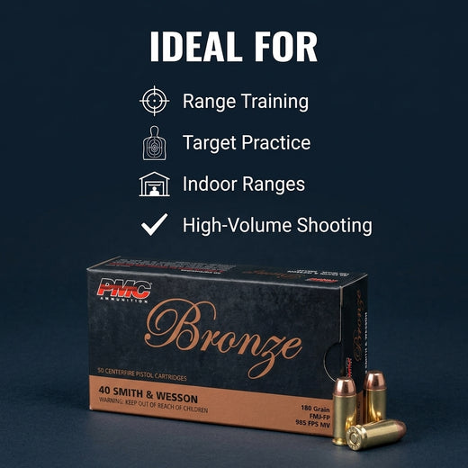 PMC Bronze .40 S&W Range Cans