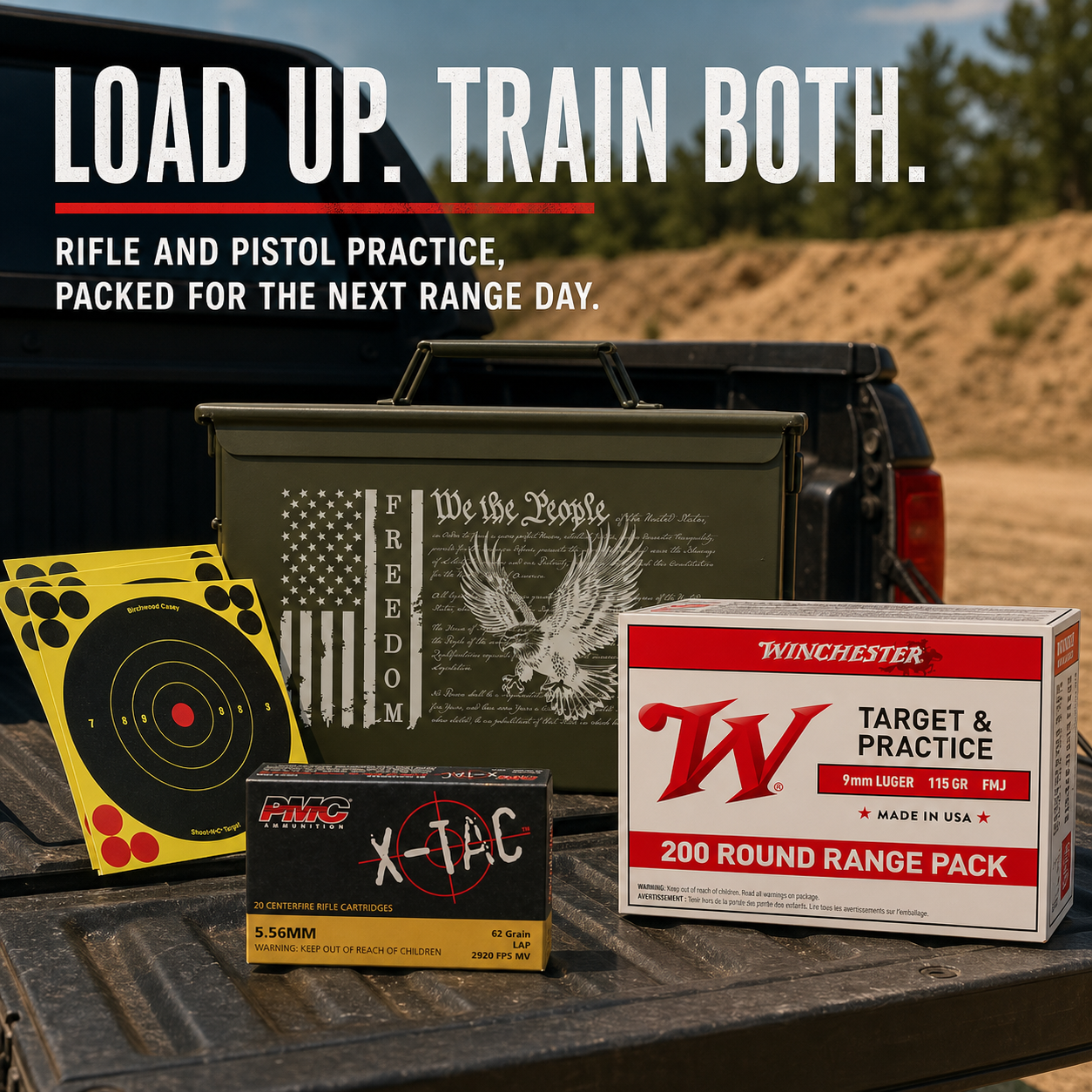 5.56 + 9mm Dual-Caliber Stockpile