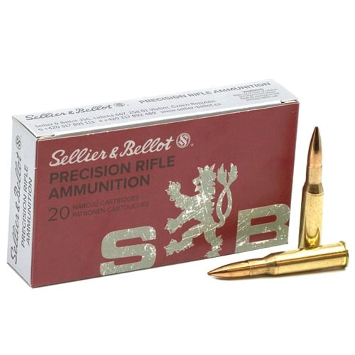 Sellier &amp; Bellot 7.62x54R 174 Grain Hollow Point Boat Tail OTM