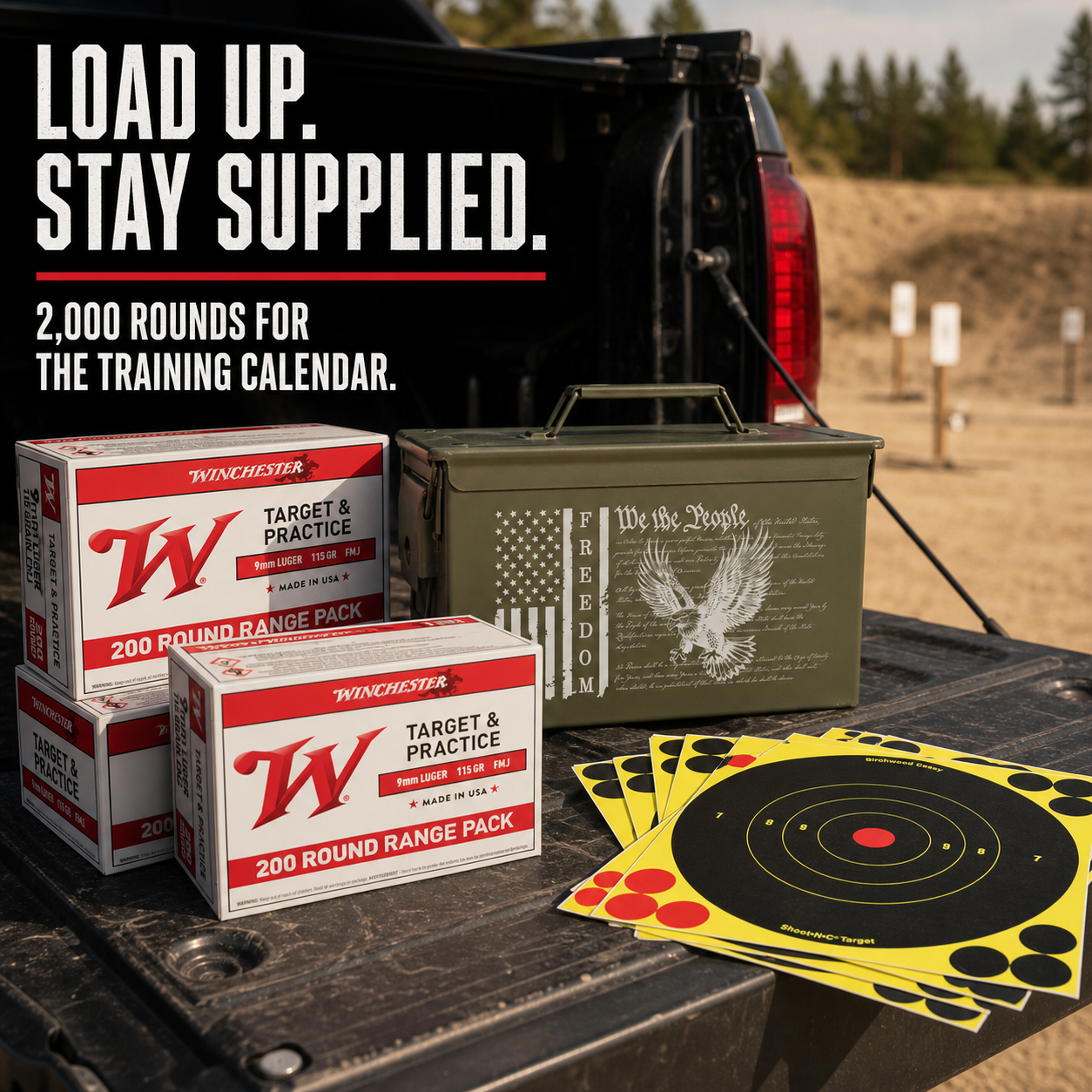 9mm Training Stockpiles