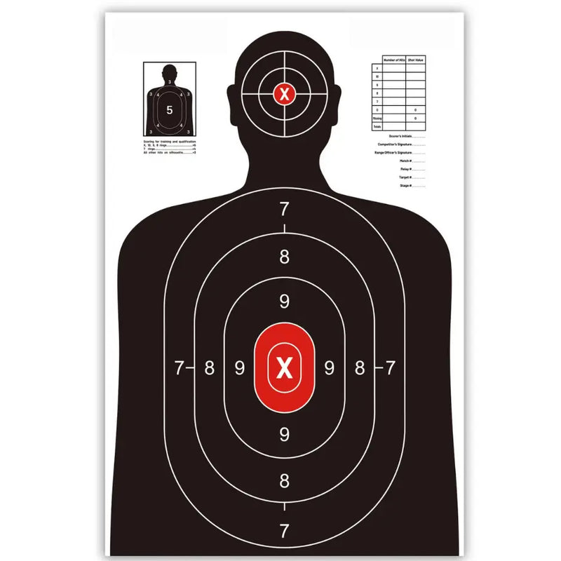 Silhouette Targets 17x25