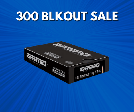 Ammo Inc. 300 Blackout Ammo 110 Grain V-Max