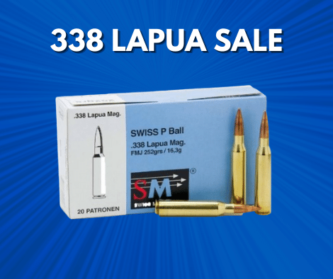 Ruag Swiss P .338 Lapua Magnum Ball 252 Grain Full Metal Jacket