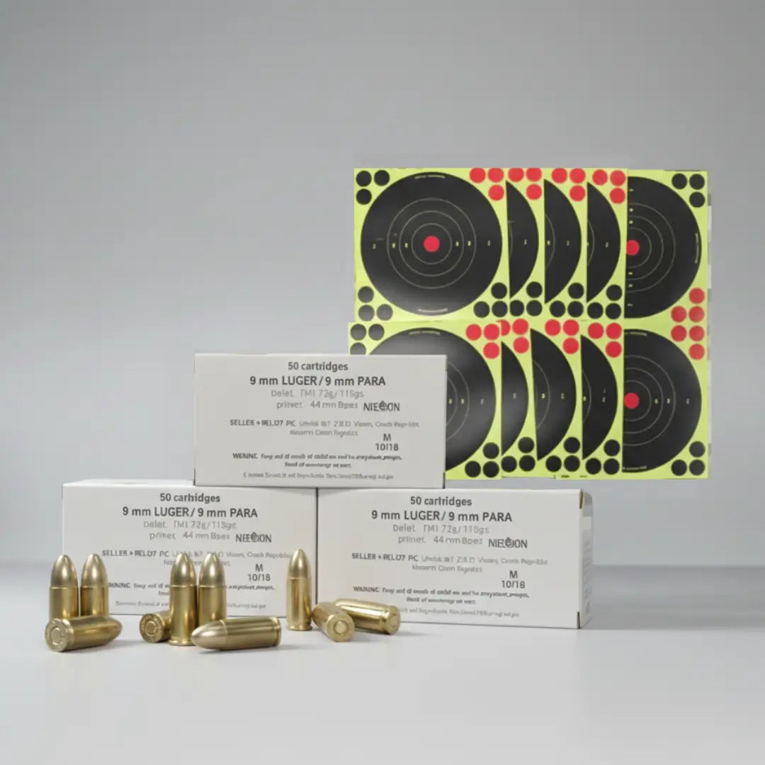 9mm + Splatter Targets Bundle