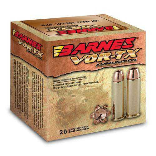 Barnes VOR-TX Ammunition 454 Casull 250 Grain XPB Hollow Point Lead-Free