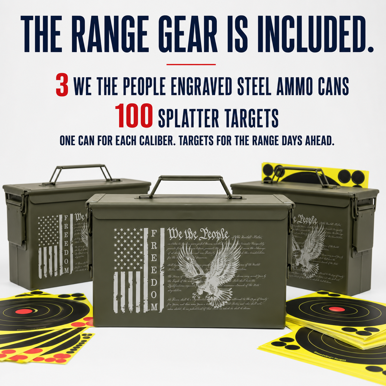 Complete Three-Caliber Stockpile