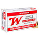 Winchester 9mm 115 Grain - 200 Round Pack + 20 Splatter Targets