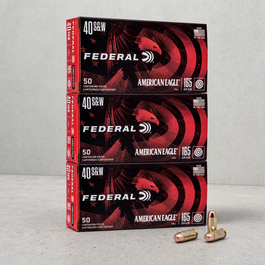 Federal American Eagle .40 S&amp;W 165 Grain FMJ - photo 3