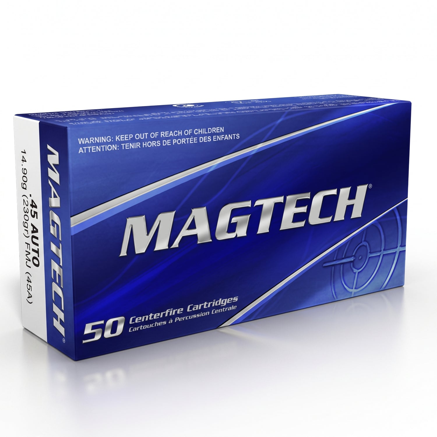 Magtech .45 ACP 230 Grain FMJ 50 round box product image