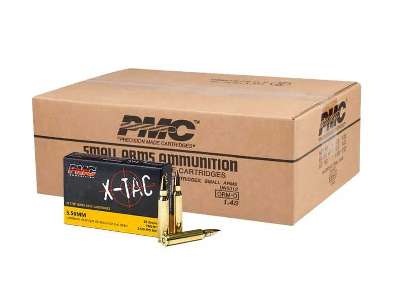 PMC X-Tac 5.56x45mm 55 Grain FMJ