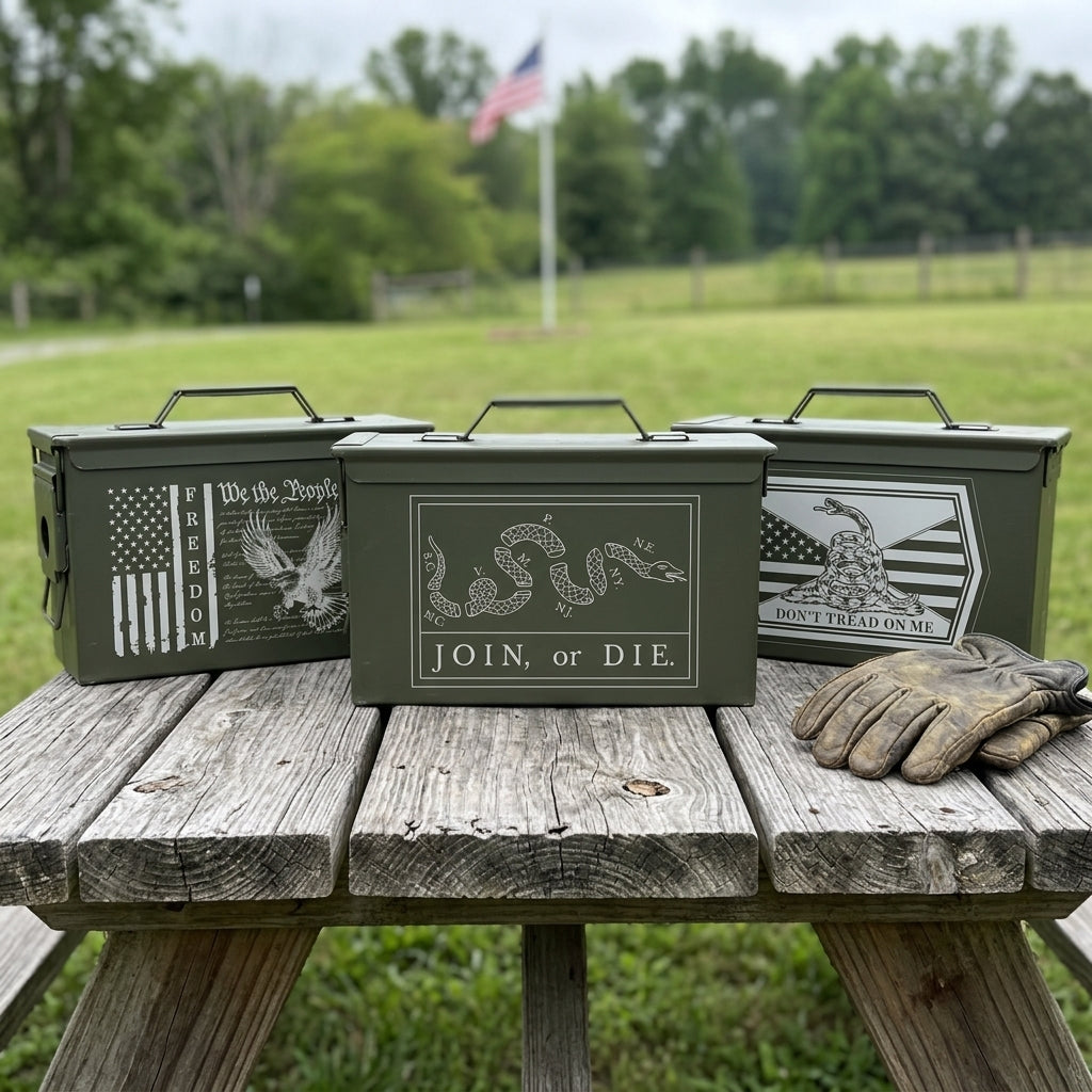 Patriotic Steel Can Bundle