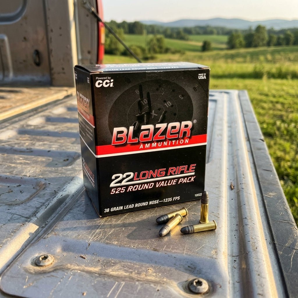 CCI Blazer 22 Long Rifle 38 Grain. LRN - 525 Round Box
