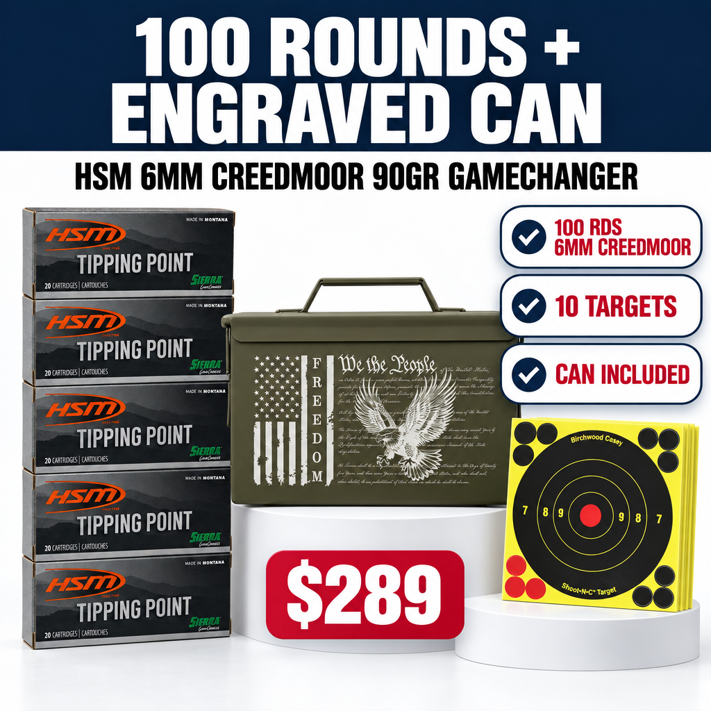 HSM 6mm Creedmoor Range Can