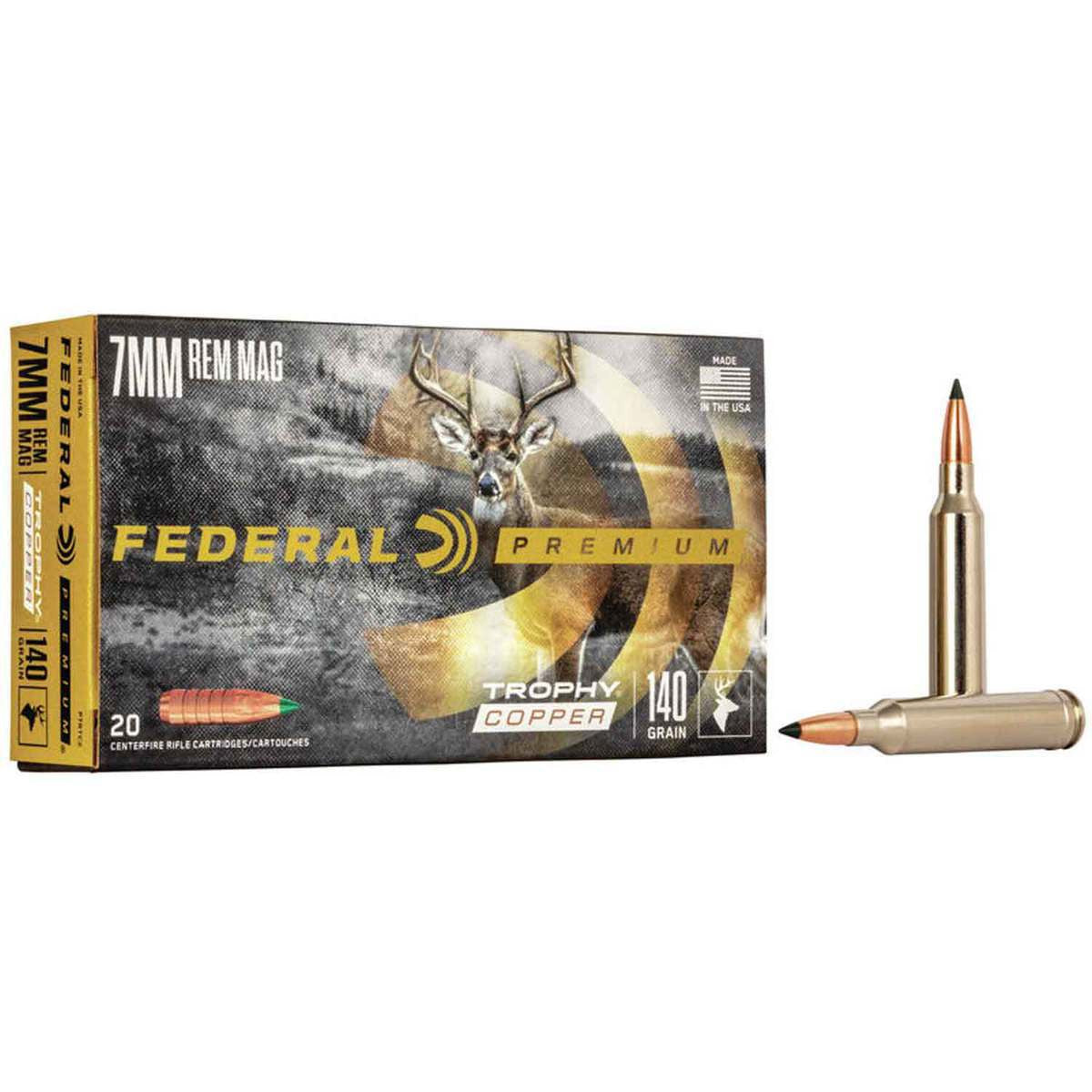 Federal Premium MeatEater 7mm Remington Magnum 140 Grain