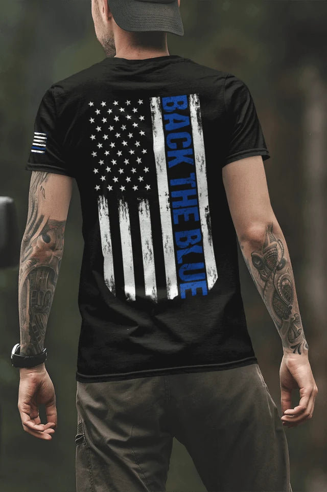 Back The Blue T-Shirt verified product photograph